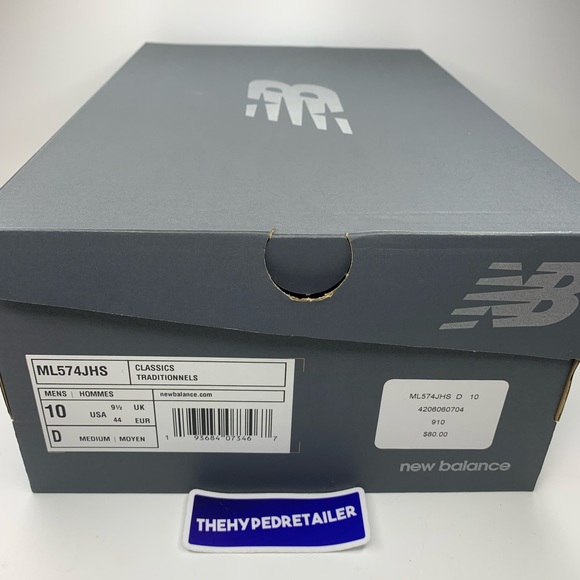 New Balance 574 Ml574jhs Bluenavygrey 